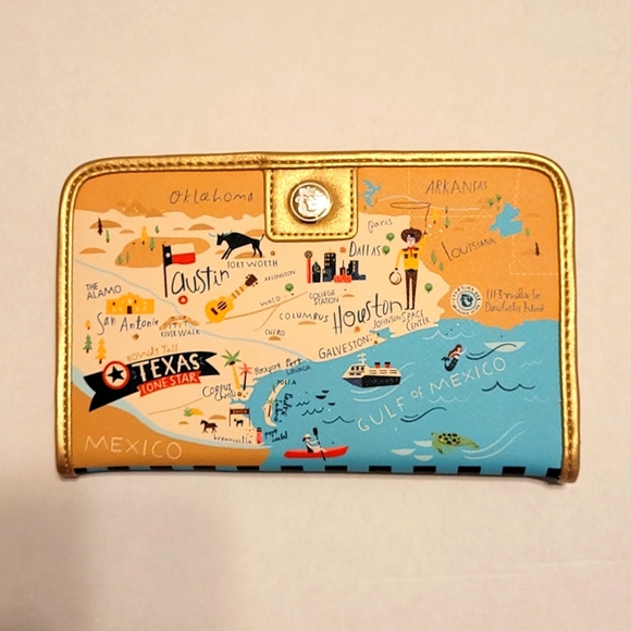 Spartina 449 Bags Texas Walletnew Poshmark